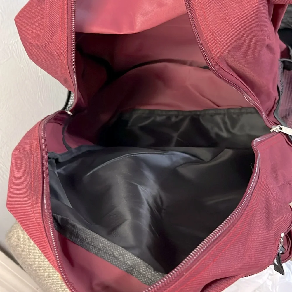 Summit Ridge cranberry colored backpack, NWT. - Picture 10 of 10